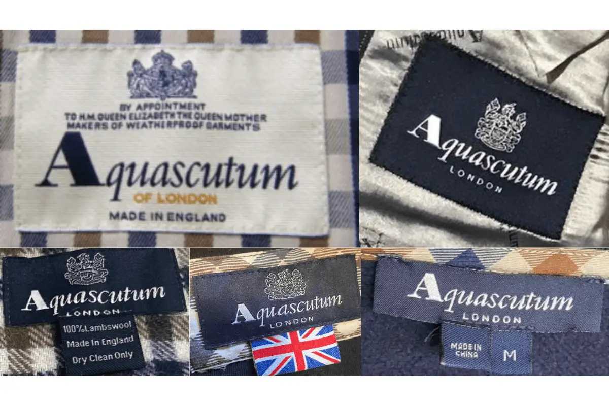 2010s Aquascutum tags