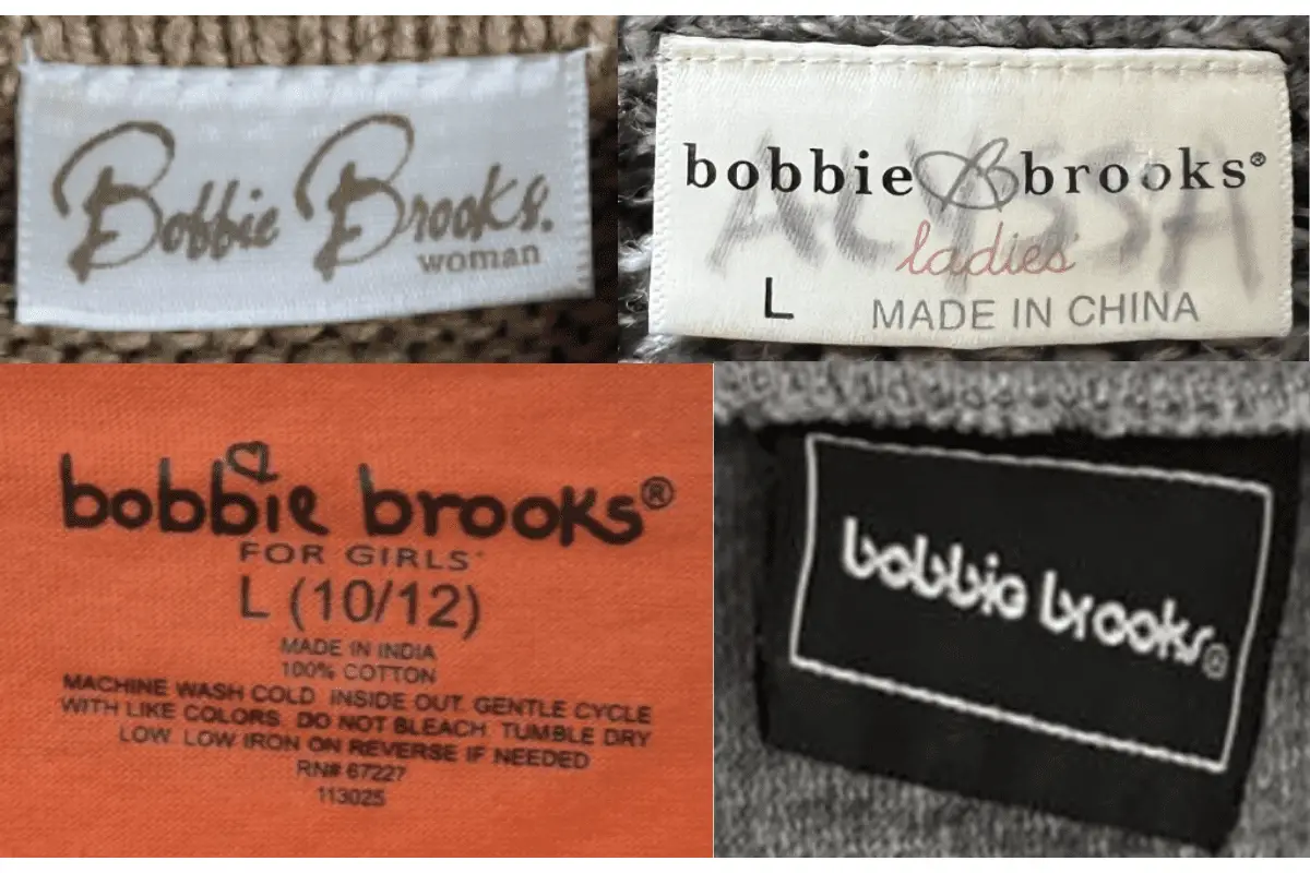 2010s Bobbie Brooks tags