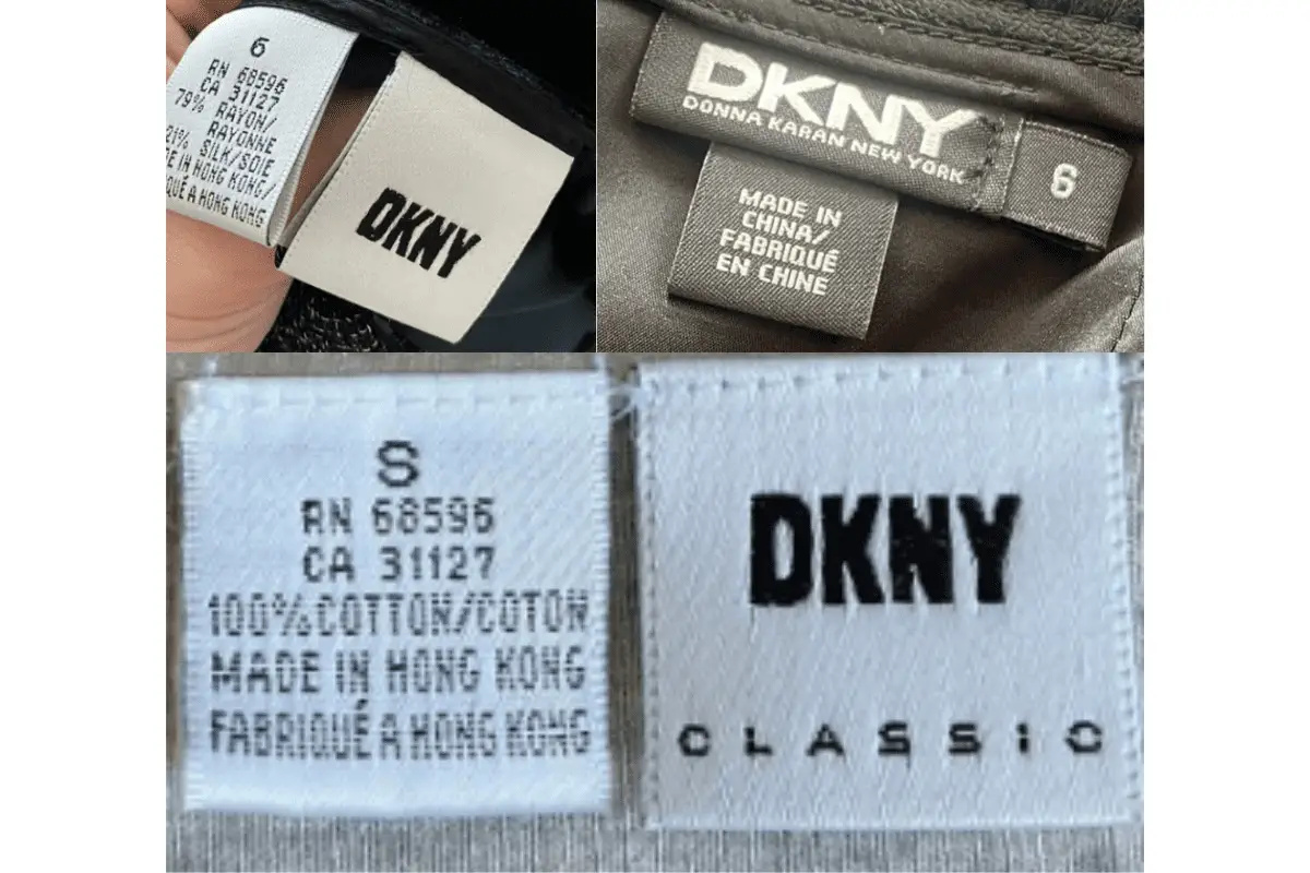 2010s DKNY tags