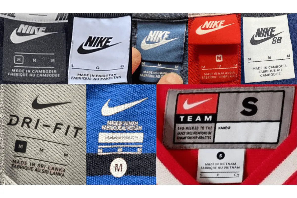 2010s Nike tags | Vintage Clothing Labels & Tags