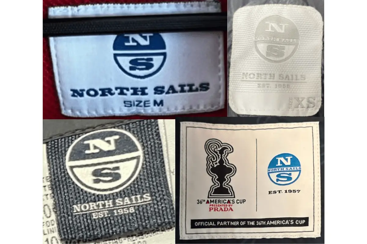 2010s North Sails tags