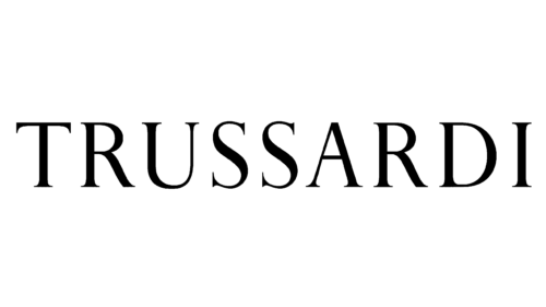 2013 to 2021 Trussardi logo