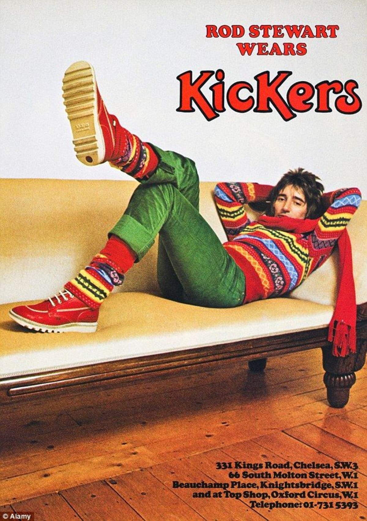 Old Kickers Advert