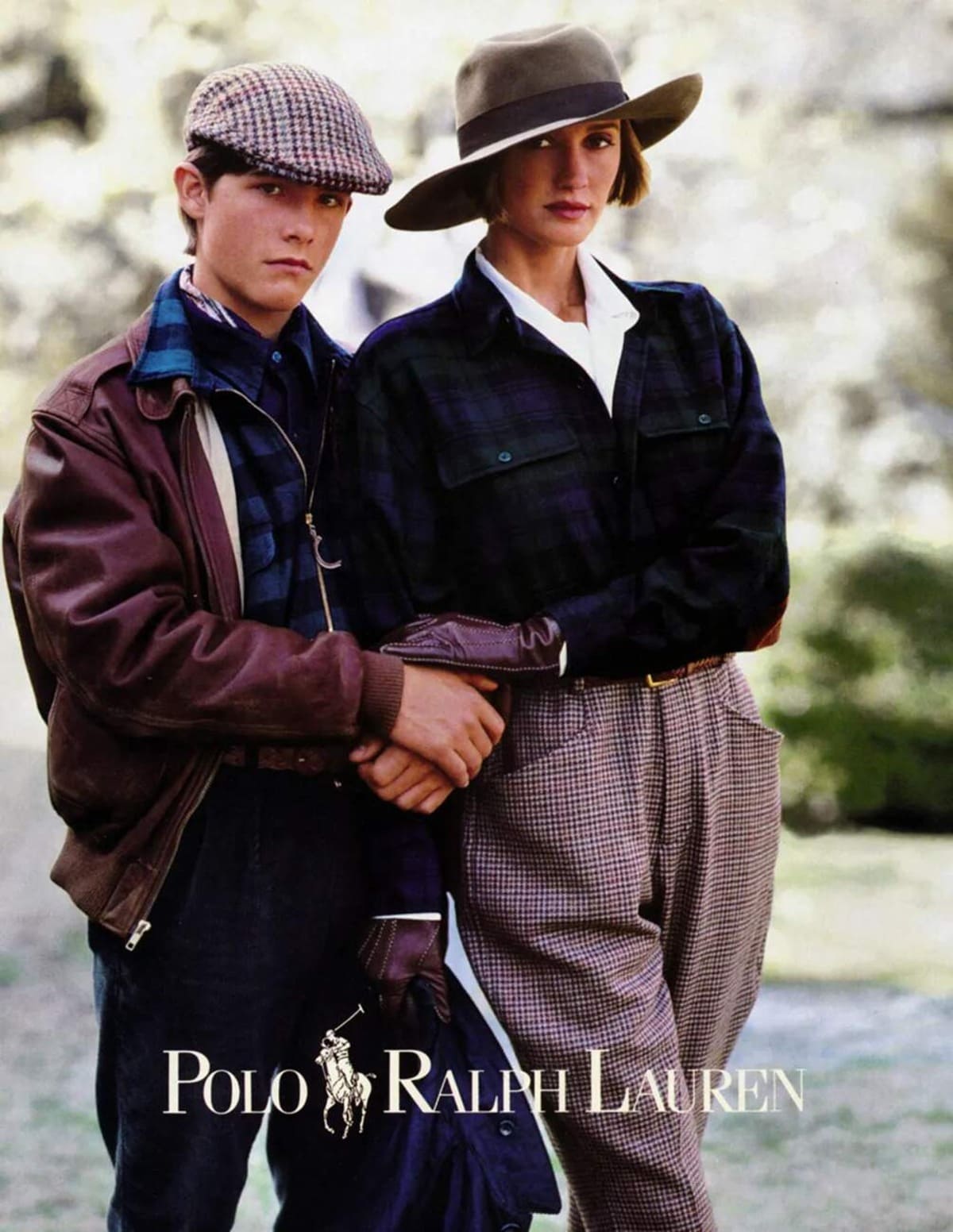 Ralph lauren models 1980s best sale