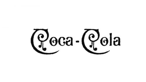 1890 to 1891 Coca Cola logo