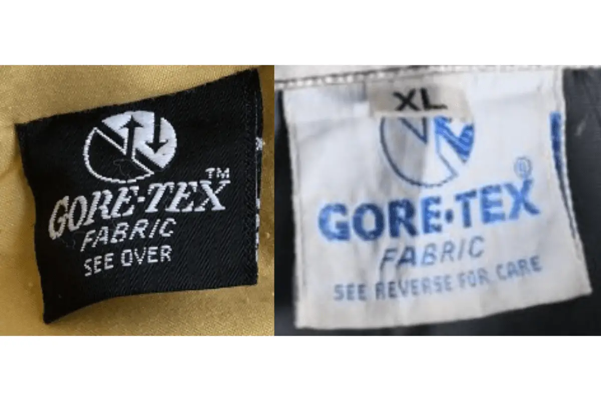 1970s Gore-tex tags