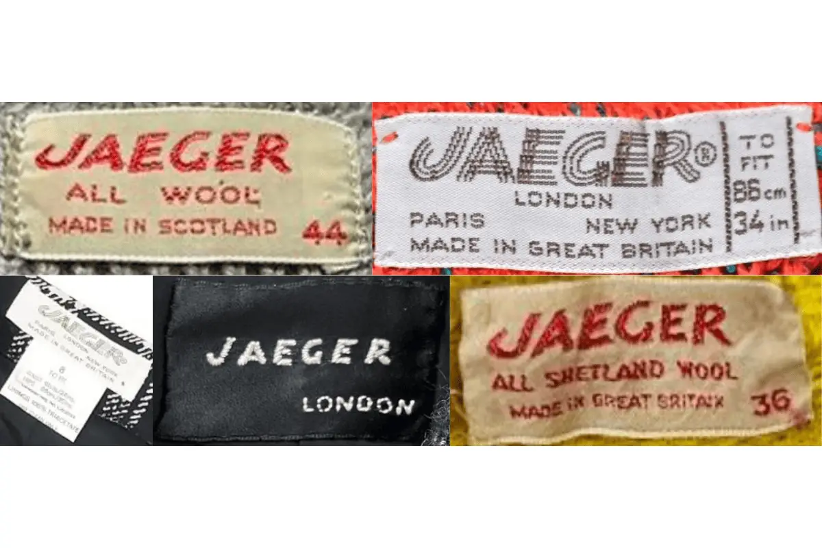 1970s Jaeger tags