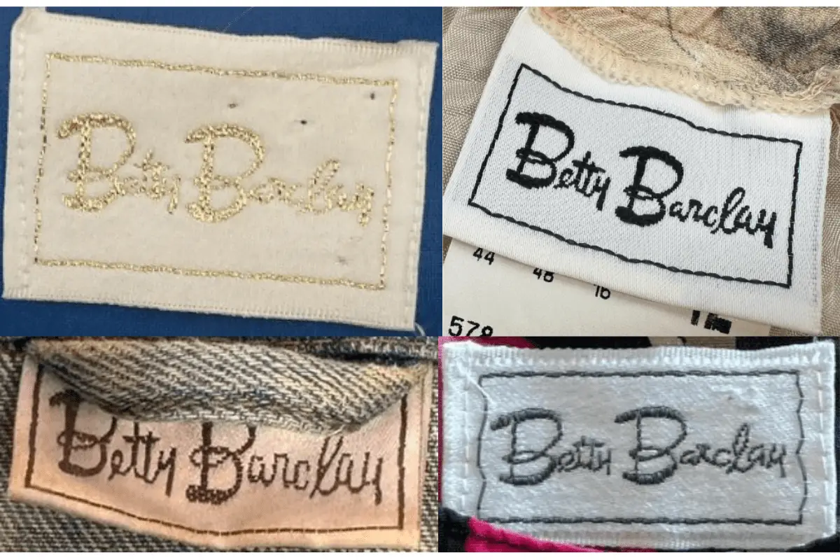 1980s Betty Barclay tags