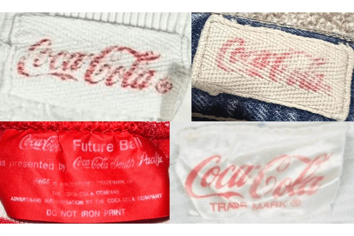 1980s Coca Cola tags
