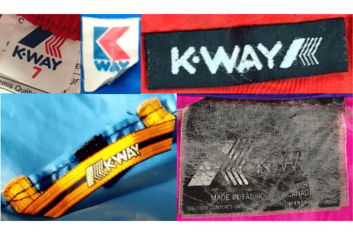 1980s K-Way tags