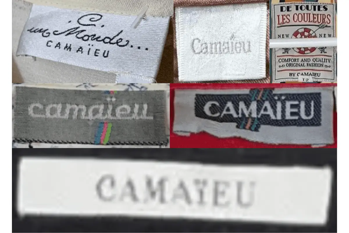 1990s Camaieu tags