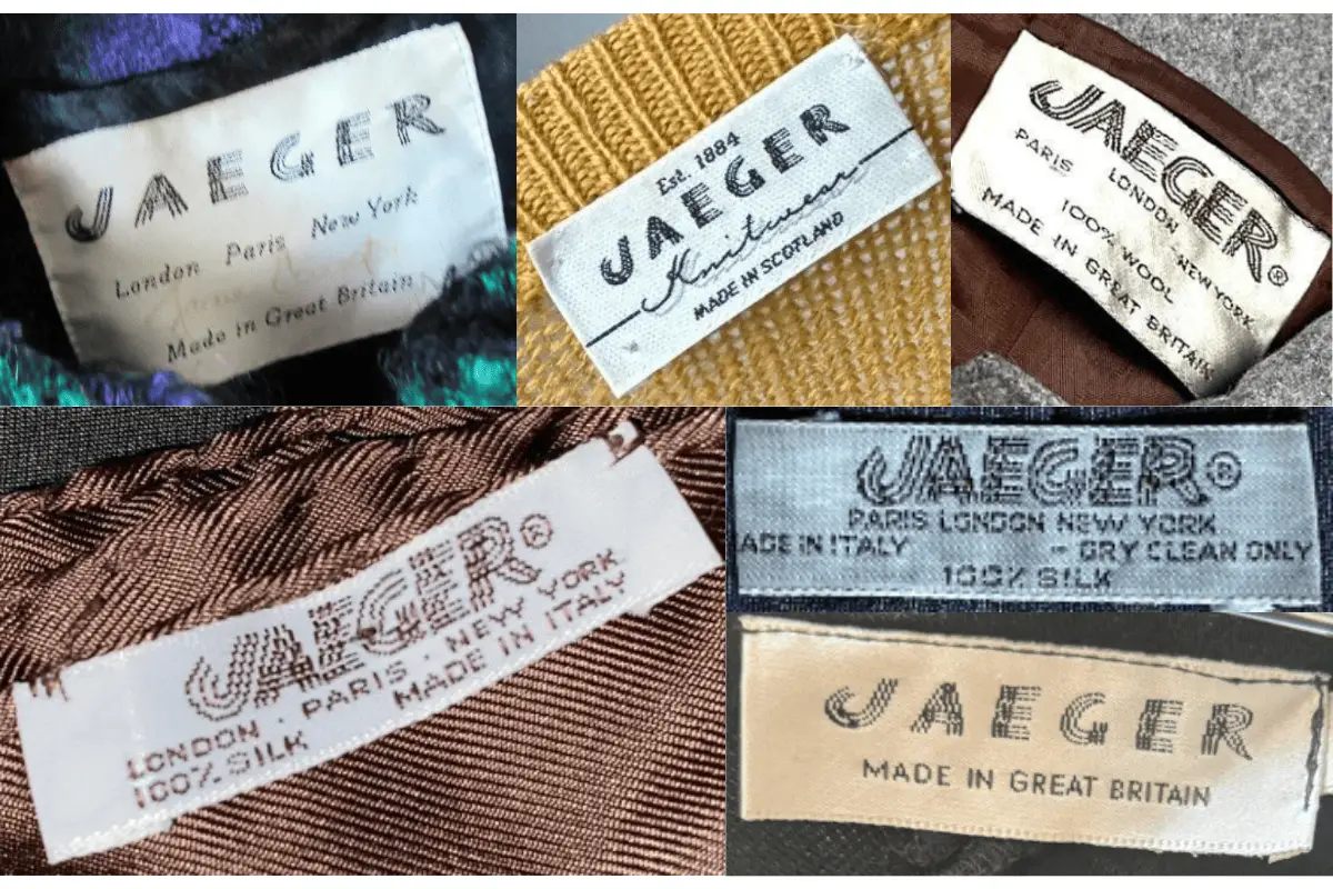 1990s Jaeger tags