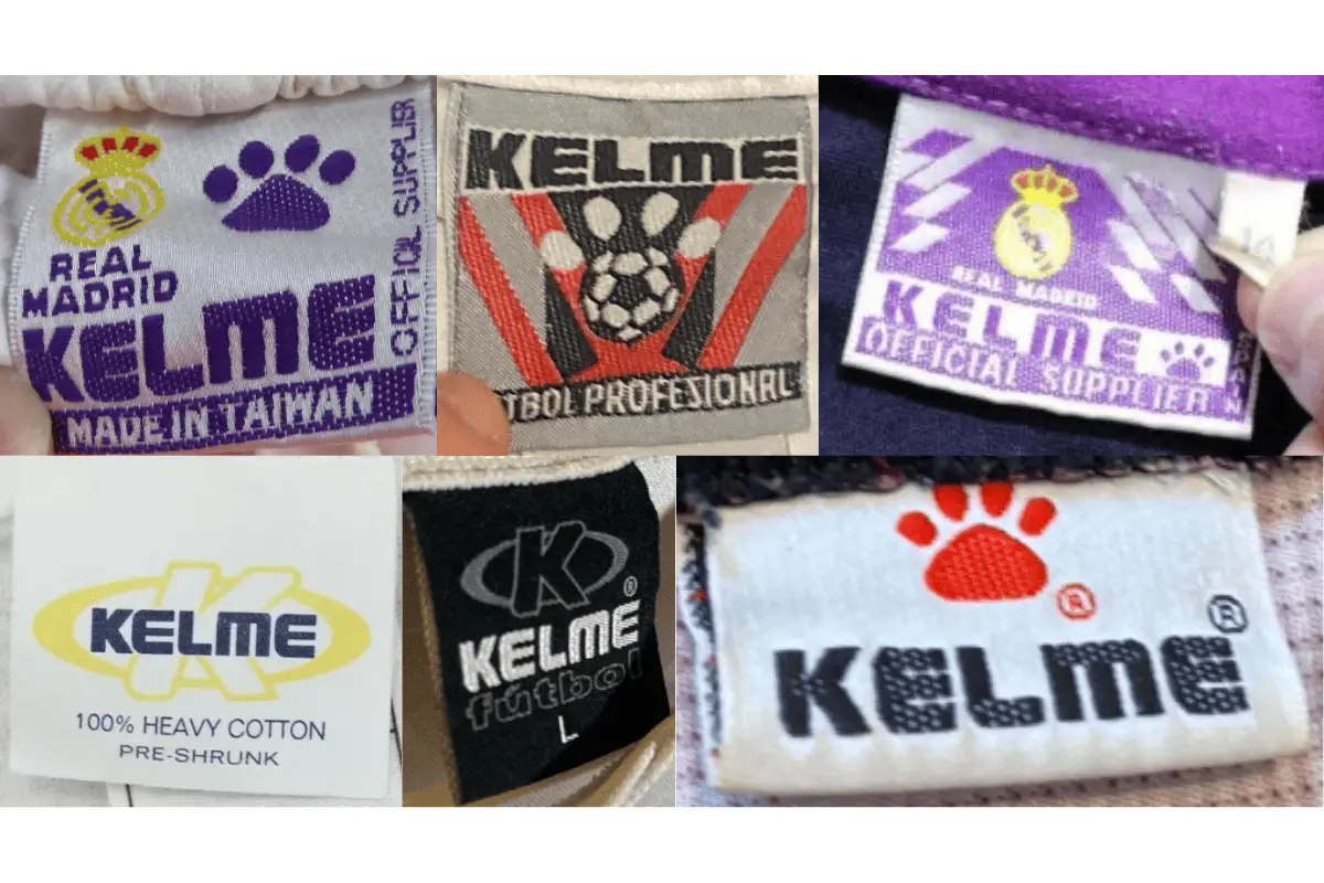 1990s Kelme tags