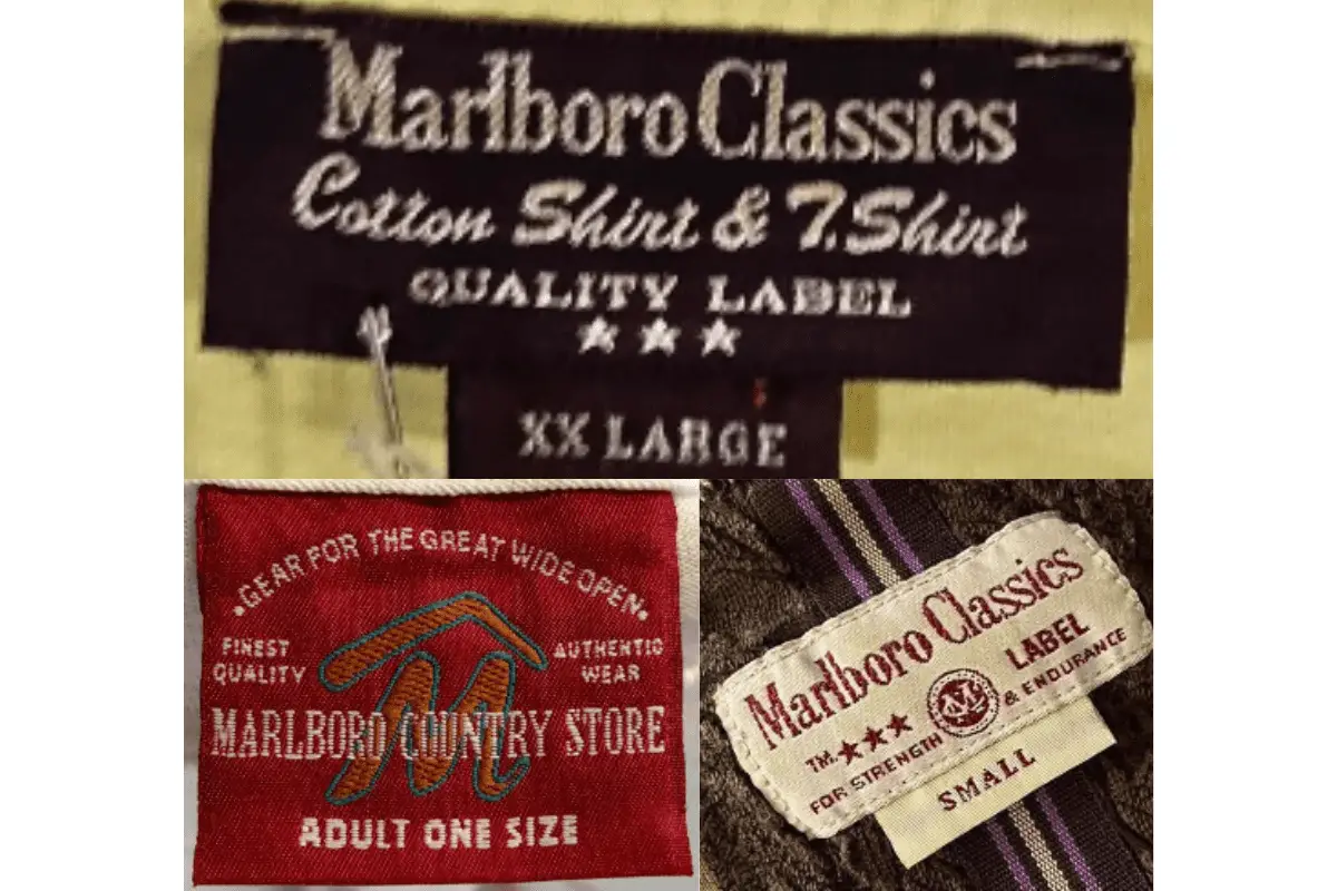 1990s Marlboro Classics tags