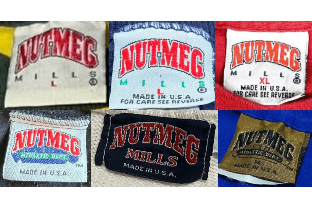 1990s Nutmeg tags