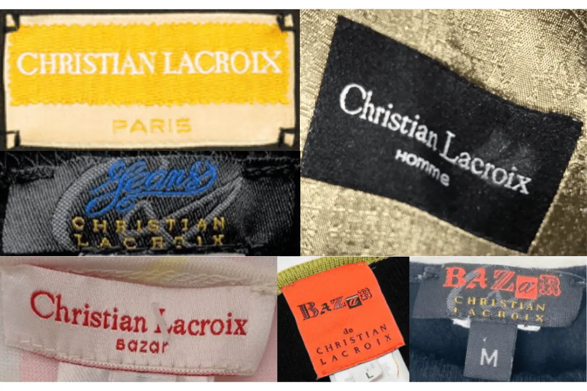 2000s Christian Lacroix tags