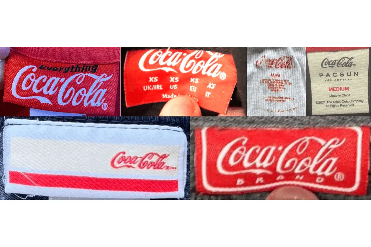 2000s Coca Cola tags