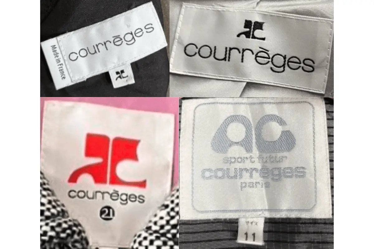 2000s Courreges tags