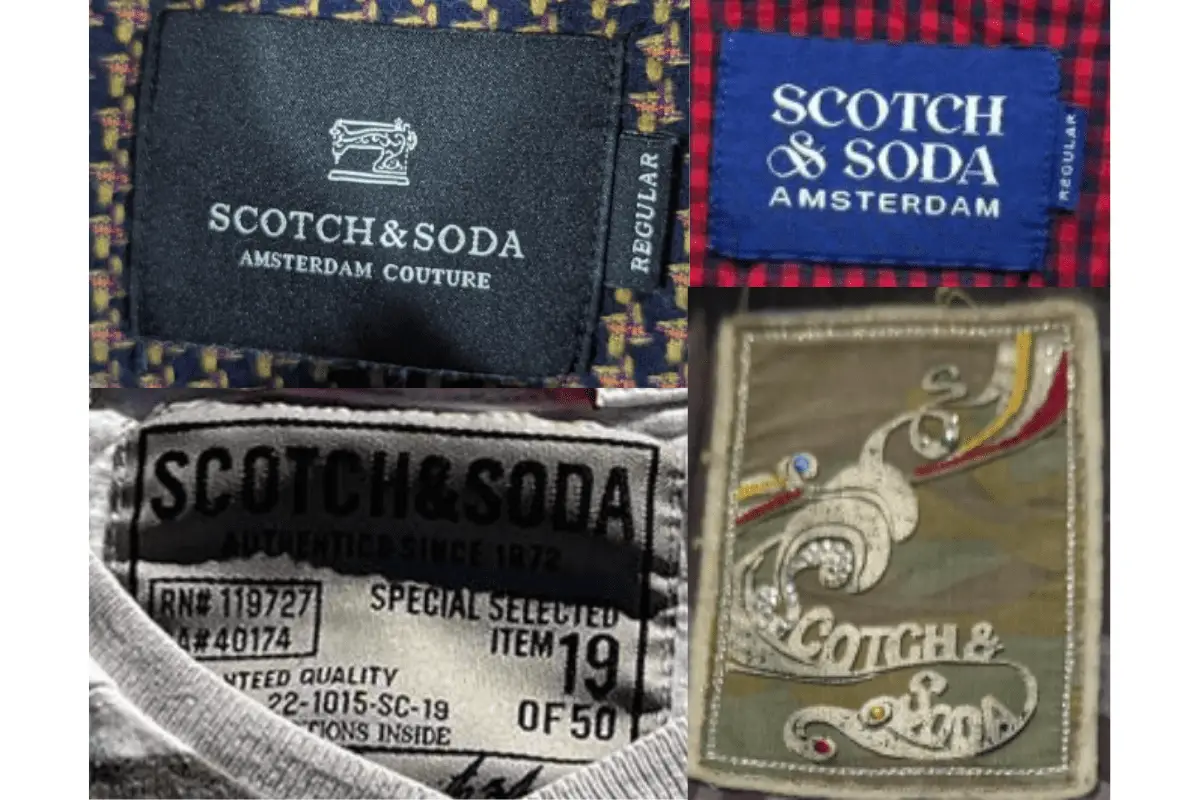 2000s Scotch&Soda tags