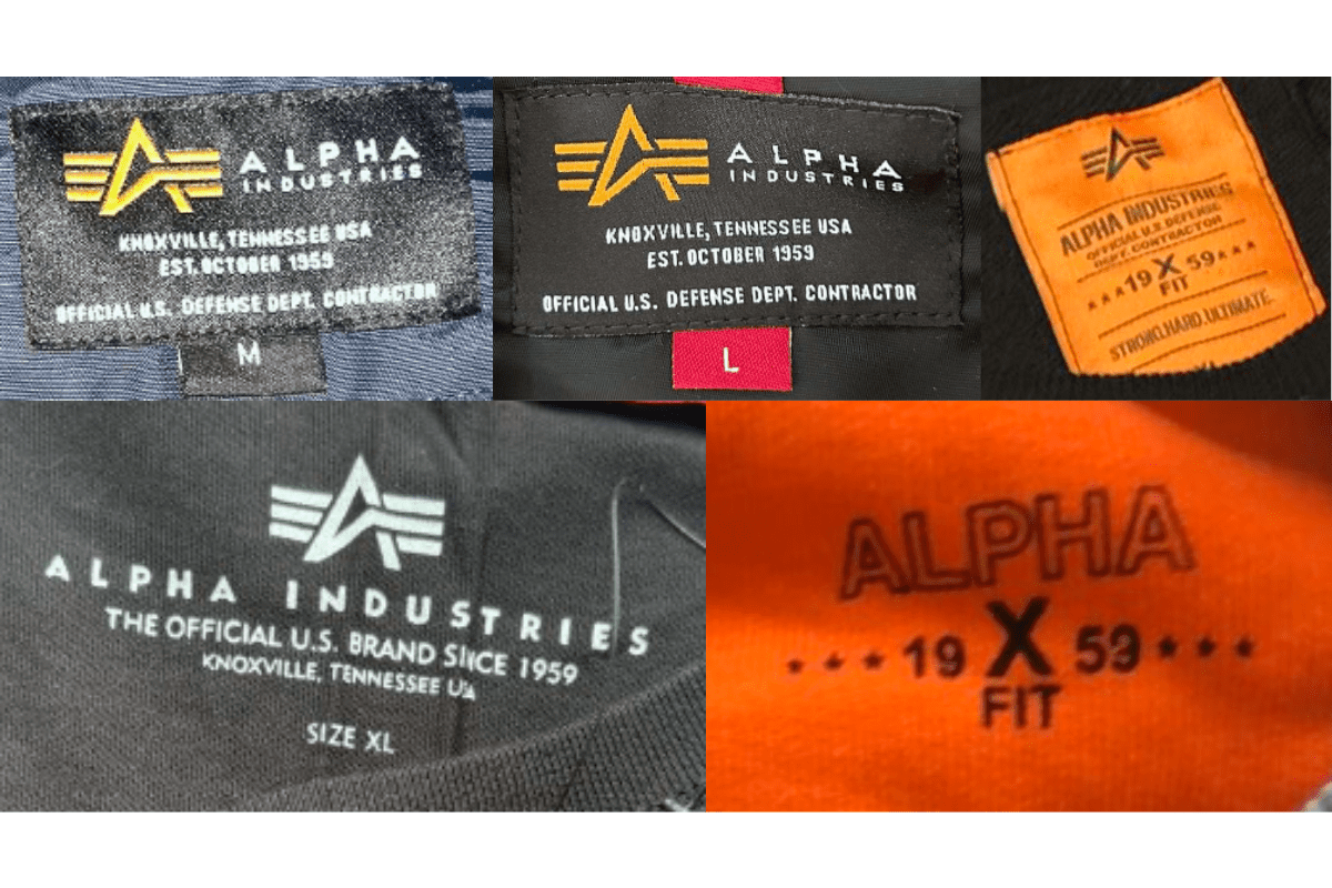 How To Tell If Alpha Industries Is Vintage Logos Tags Tips VCG