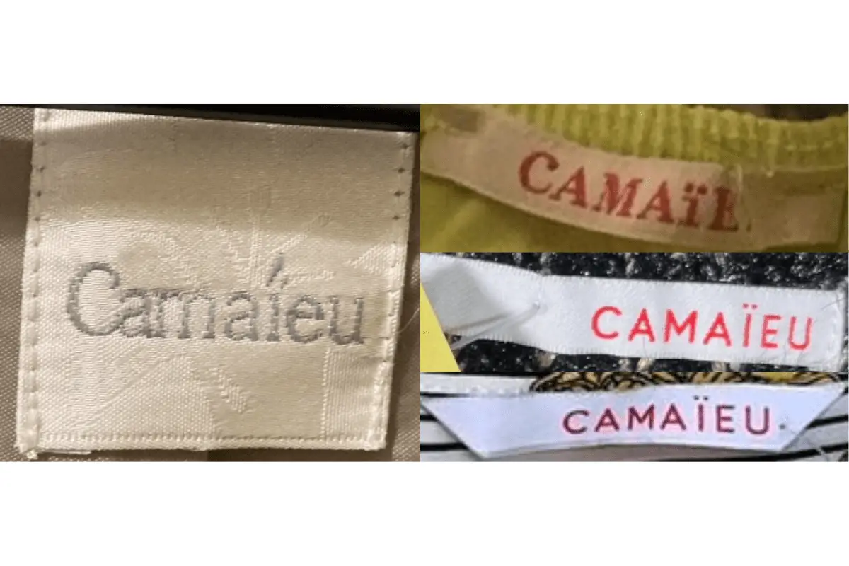 2010s Camaieu tags