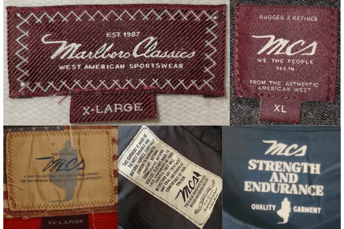 2010s Marlboro Classics tags