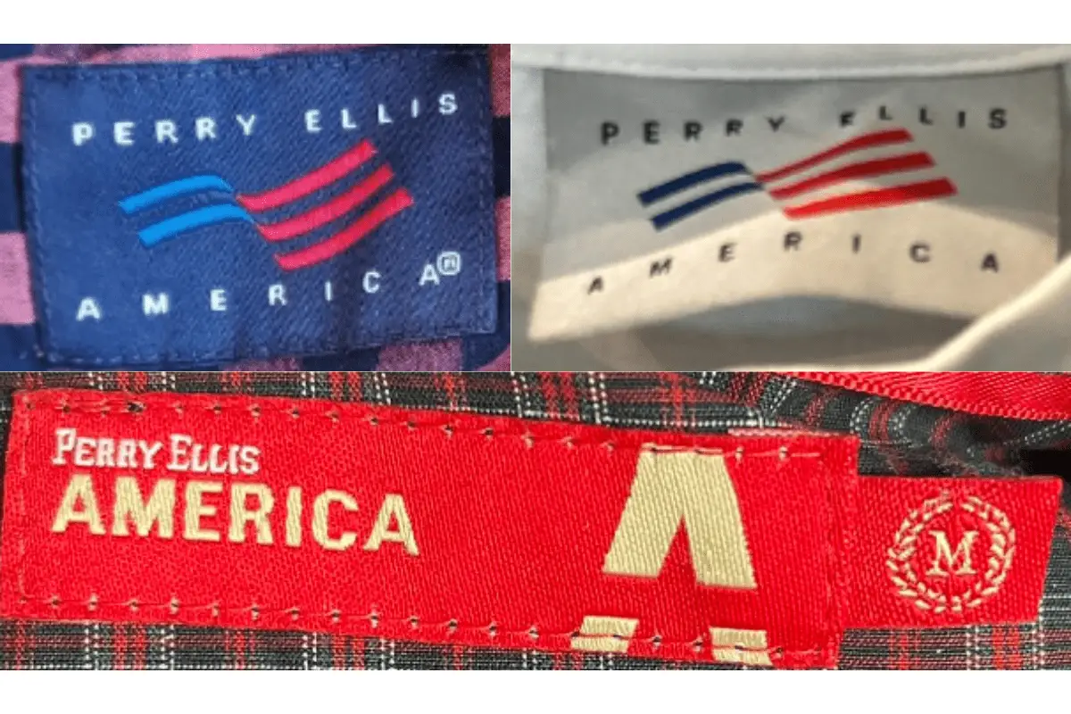 2010s Perry Ellis tags