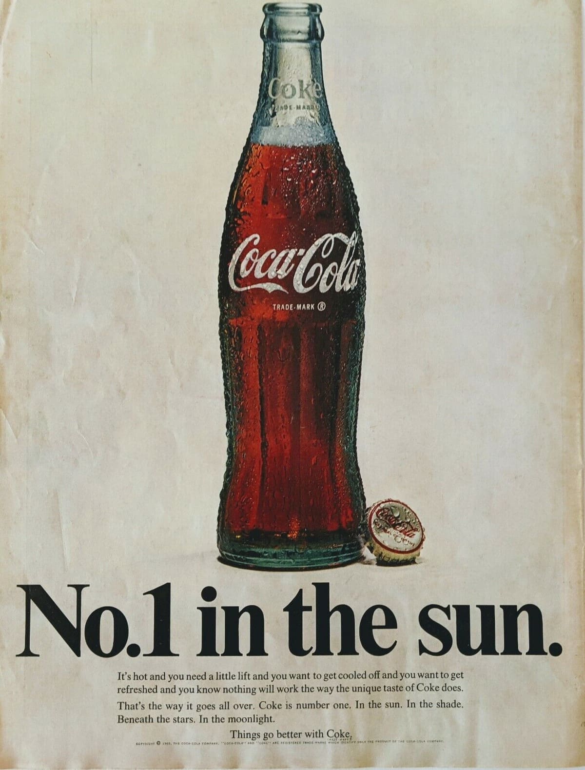 Old Coca Cola Advert