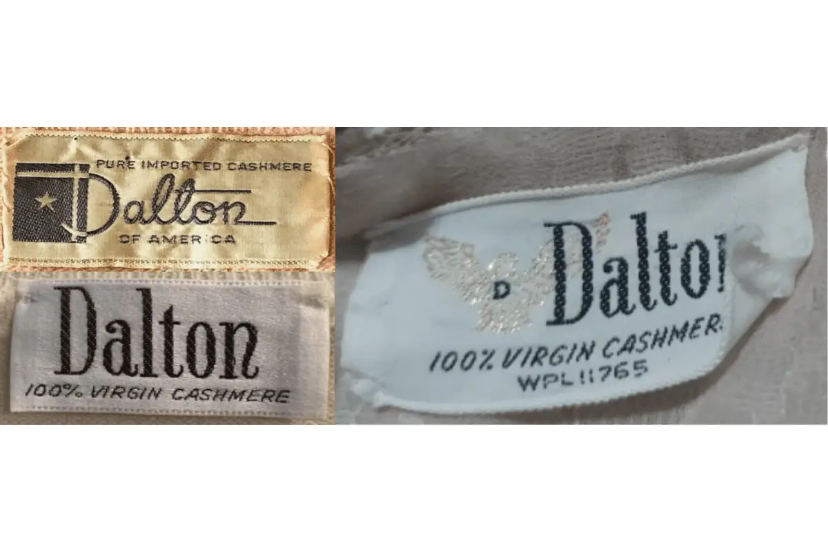 1950s Dalton tags