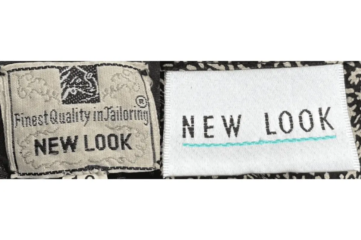 1980s New Look tags