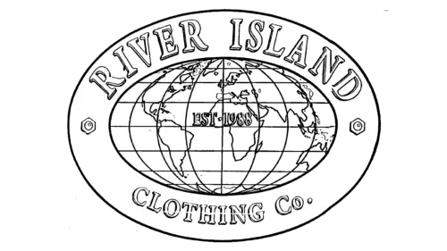 1988 to 1991 River Island logo