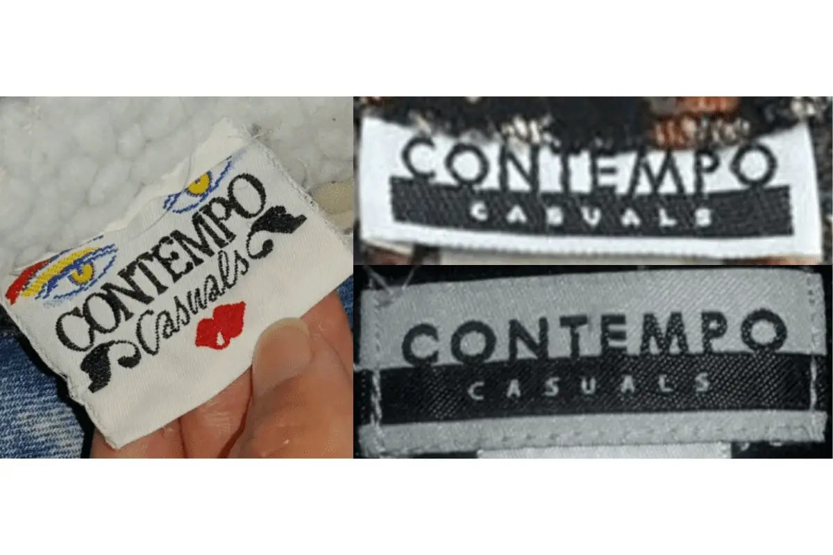 1990s Contempo Casual tags