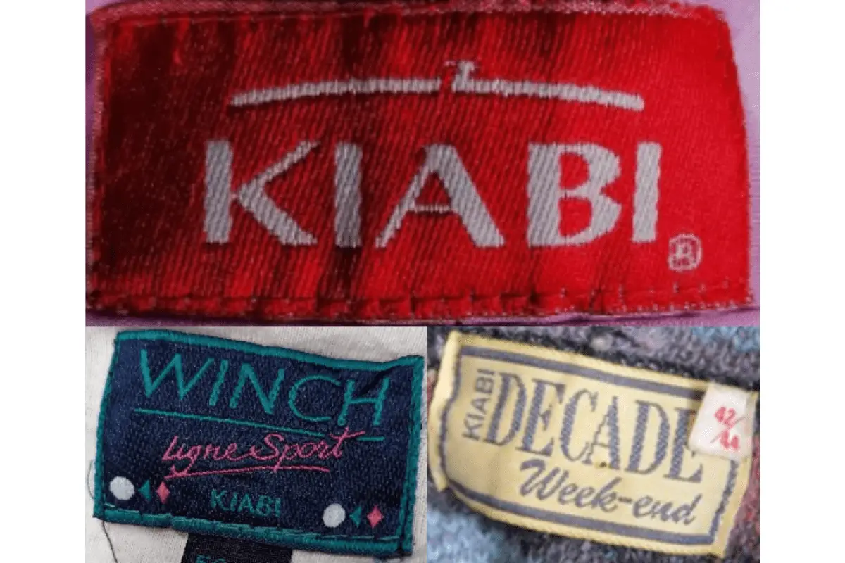 1990s Kiabi tags