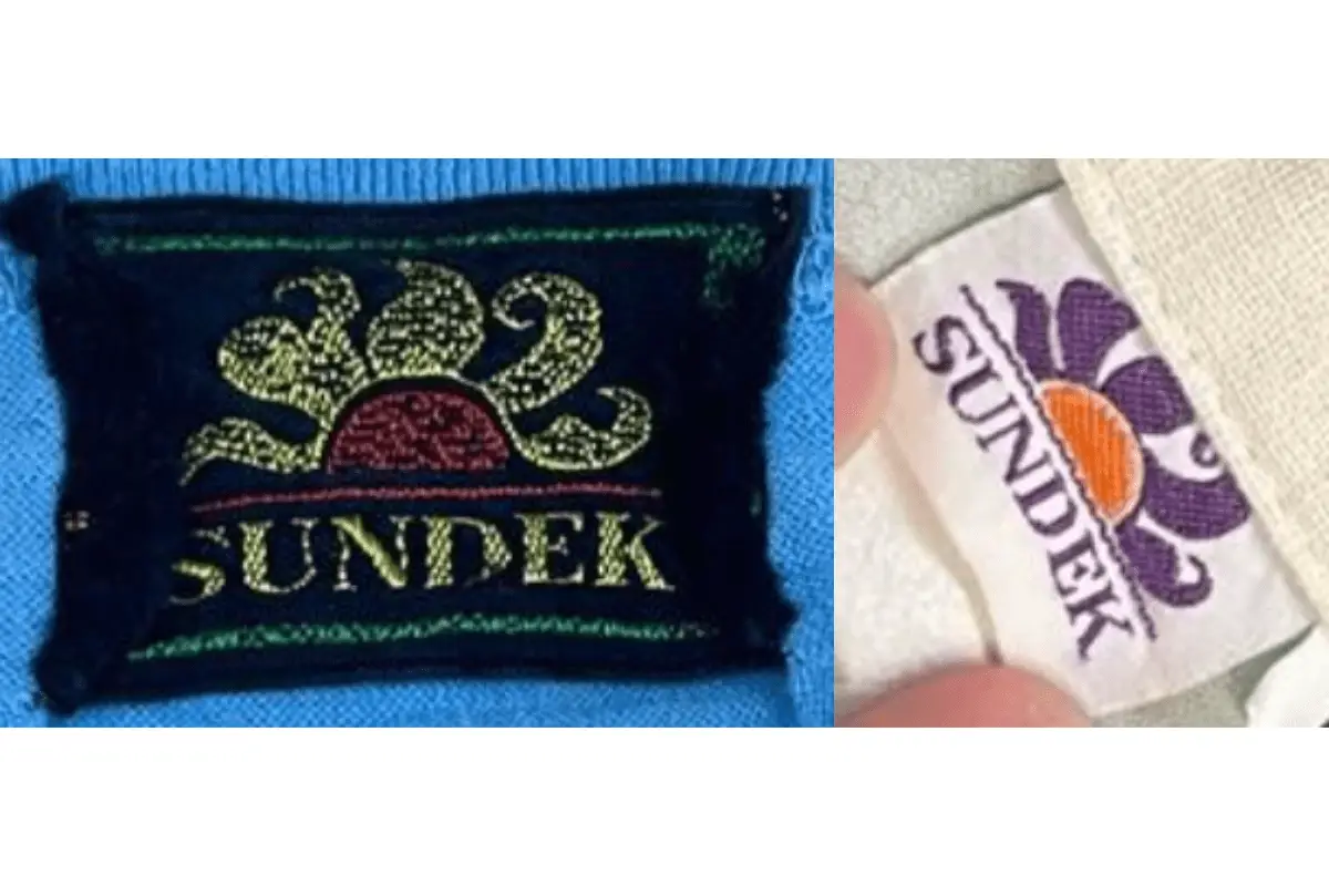 1990s Sundek tags