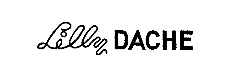 1940s to 1970s Lilly Dache logo