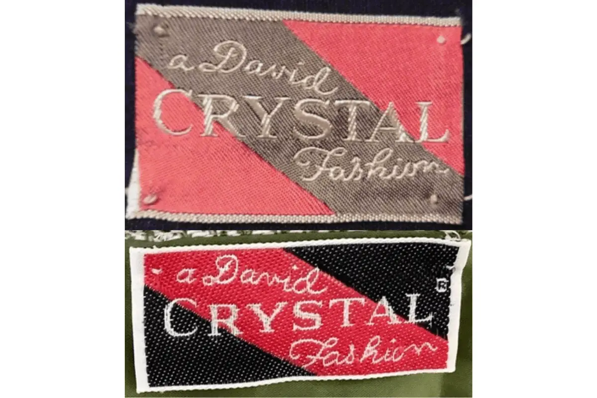 1950s David Crystal tags