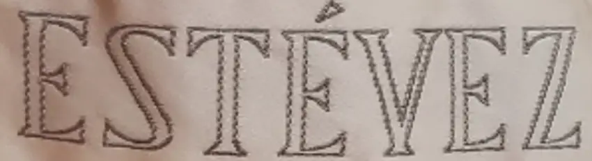 1950s to 1980s Estevez logo
