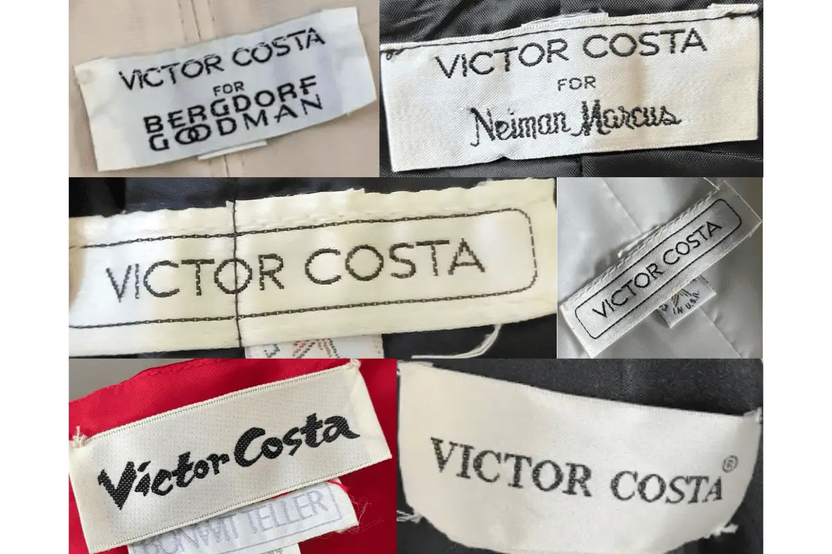 1980s Victor Costa tags