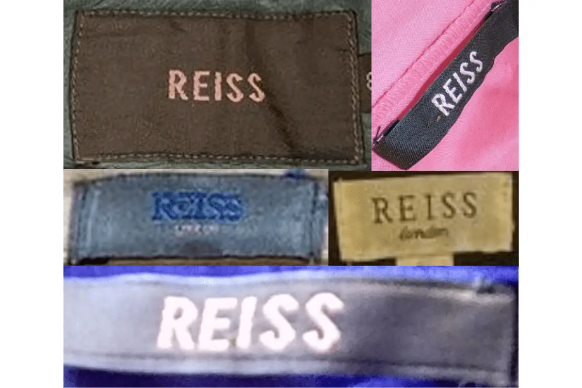 1990s Reiss tags