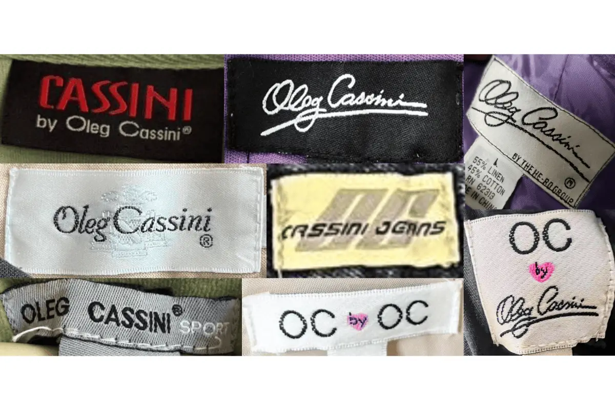 2000s Oleg Cassini tags