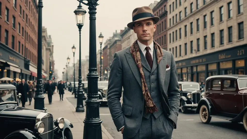 Men’s Scarves in the 1920s