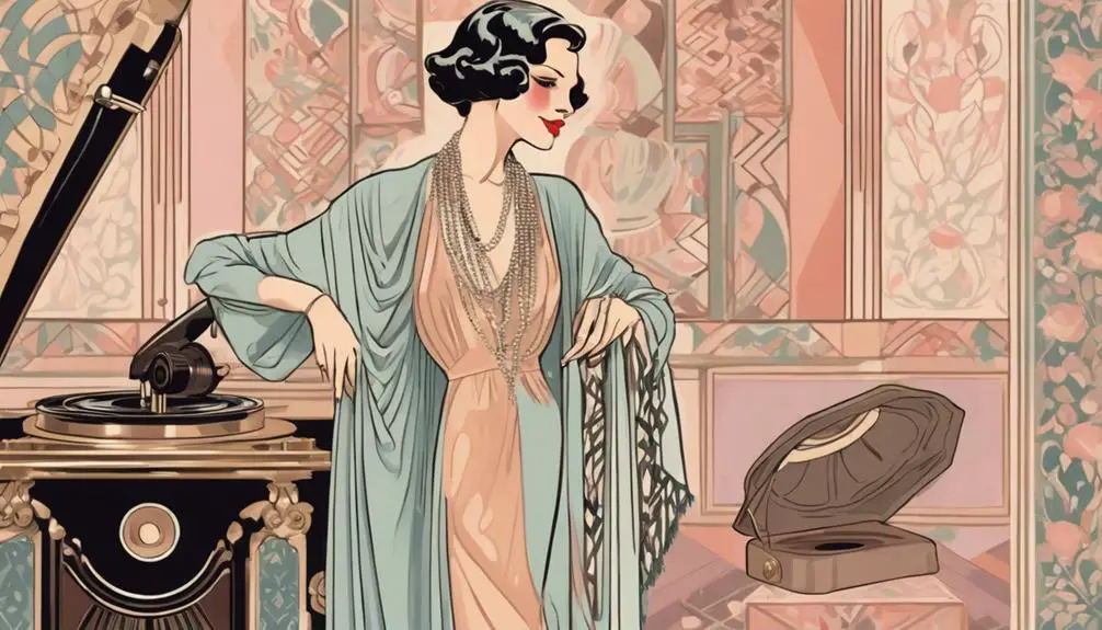 1930s iconic shawl styles