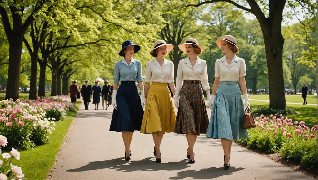 Women’s Skirts in the 1930s