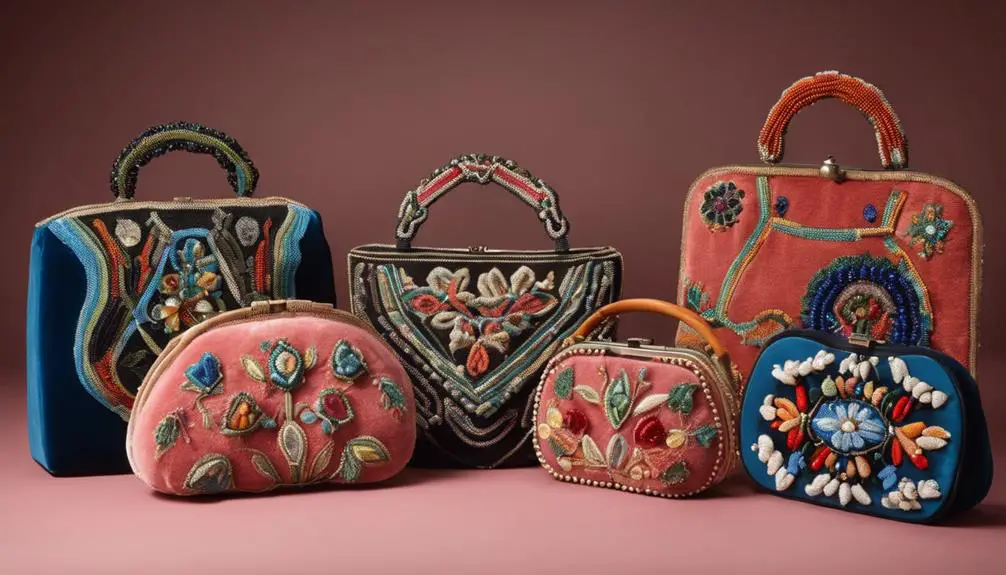1940s beaded handbags overview