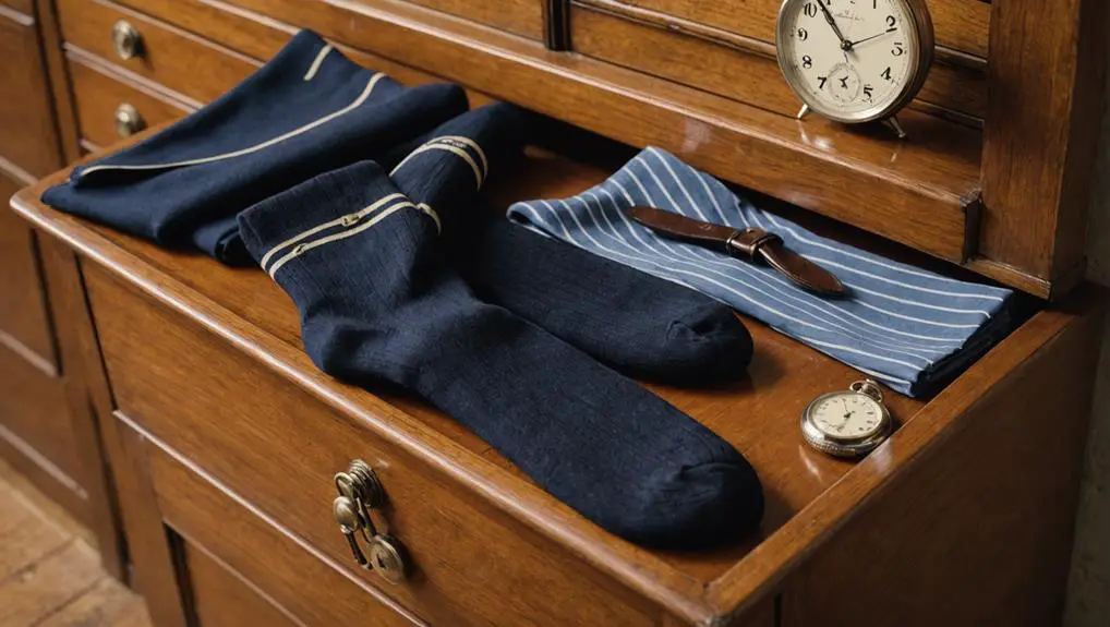 Men’s Silk Socks in the 1940s