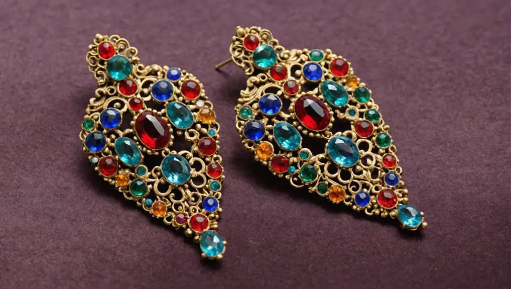 1940s women s drop earrings