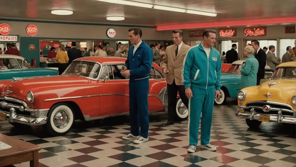 Men’s Tracksuits in the 1950s