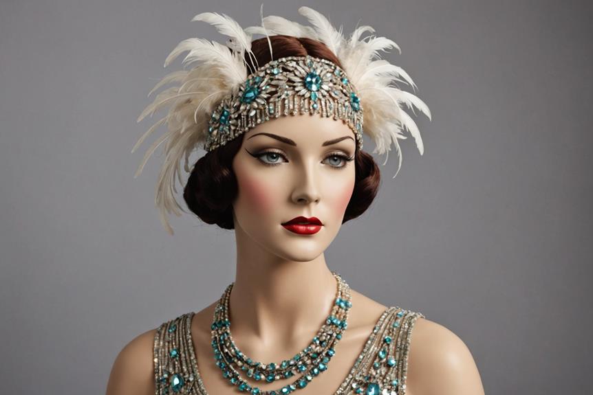 Women s Flapper Headpieces in the 1950s Vintage Clothing Guides