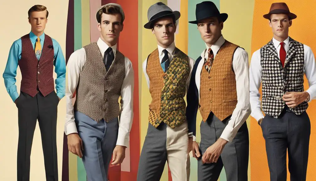 1960s waistcoat fashion trends