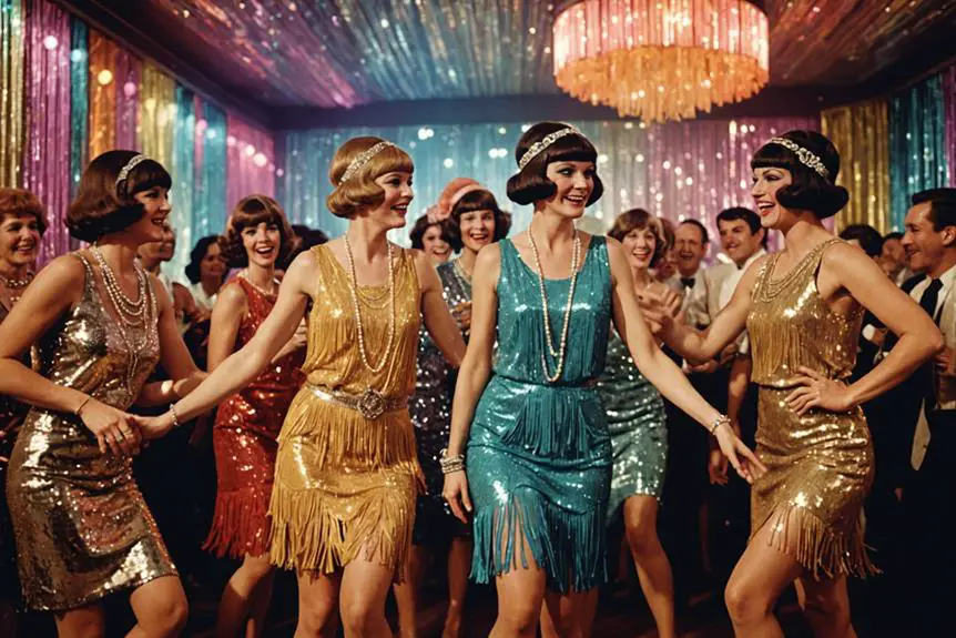 Women’s Flapper Dresses in the 1960s